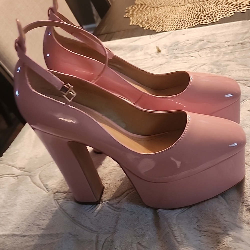 Shop schutz renee patent pump pink - Picture 2 of 4